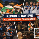 Chandigarh Glows in Tricolour Spirit on Republic Day Eve, City Celebrates Unity and Pride