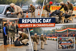 Chandigarh on High Alert Ahead of Republic Day, Police Step Up Security Across City